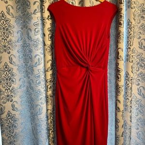 Ann Taylor. Dress. Size 14. Red